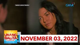 Unang Balita sa Unang Hirit: NOVEMBER 3, 2022 [HD]