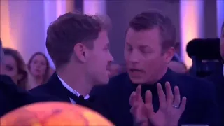 Kimi Raikkonen drunk at the FIA Gala Award 2018