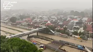 Flash Flood in Dunearn Road Singapore | Flooded Road