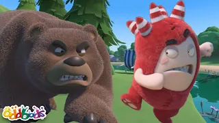 Urso vs Fuse |  Oddbods Brasil | Esportes e Jogos | Moonbug Crianças