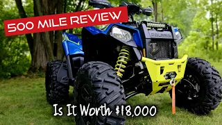 Is The Scrambler Worth $18,000/ 500 Mile Review/ Let Er Rip SXS/ Polaris Scrambler