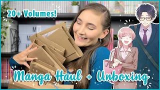 Manga Haul & Unboxing: September 📘 2022 [20+ Volumes!] Finally Hauling Some Pre-orders!