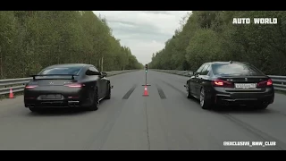 BMW M5 F90 840hp VS Mercedes AMG GT63S 940HP