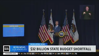 Gov. Newsom announces $32 billion budget deficit for California