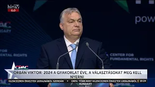 CPAC Hungary 2024 – Orbán Viktor beszéde - HÍR TV