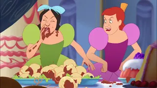 Cinderella 3: A Twist in Time (2007) Food Fight Scene