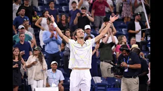 Daniil Medvedev vs Feliciano Lopez | US Open 2019 R3 Highlights