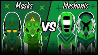 Masks Vs Mechanic Incredibox Mod vs Mod