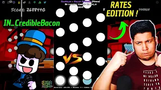 SillyFangirl vs @1NCredibleBacon: RATES EDITION ! - Funky Friday 1v1