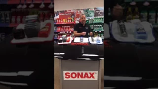 SONAX Facebook Live Wax Differences