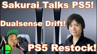 Sakurai Talks PS5 | Duelsense Drift | More PSVR2 PS5 News | PS5 Restock | PS5 Fan Noise