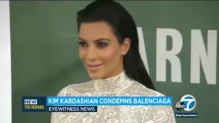 Kim Kardashian condemns Balenciaga after controversial ad campaign