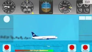 Crash Landing on Hudson River with 737 Flight Simulator game for iPhone & iPad