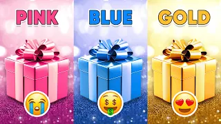 Choose Your Gift...! Pink, Blue or Gold 💗💙⭐️ How Lucky Are You? 😱 Quiz Shiba