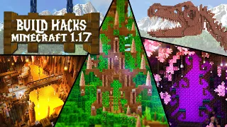 INSANE New Minecraft Builds 1.17 Caves & Cliffs Update!