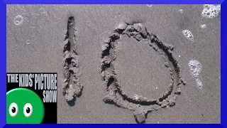 Sand Counting - 1 to 10 - The Kids' Picture Show (Fun & Educational Learning Video)