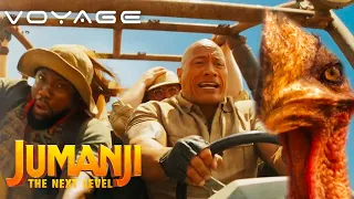 Jumanji: The Next Level | Chased By Ostriches | Voyage | With Captions