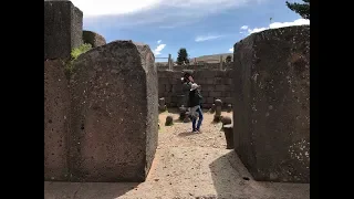 Ancient Megalithic Fertility Temple Near Lake Titicaca In Peru; Older Than The Inca