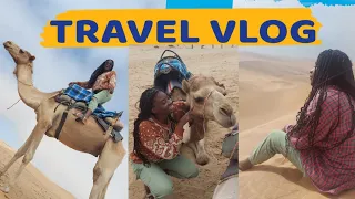 #vlog : Swakopmund vlog pt.1 || Camel riding, dunes, ocean || Walvis Bay || Vacation trip #vacation