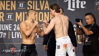 Aaron Pico vs. Zach Freeman - Full Weigh in & Face Off Video