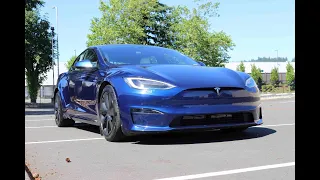 2022 Tesla Model S Plaid Deep Dive Walk Around