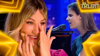 This BLIND GIRL EXPLAINS what she feels with a SONG | Auditions 4 | Spain's Got Talent 7 (2021)