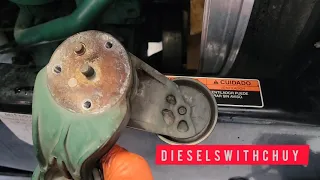 VOLVO D13 ENGINE HOW TO REPLACE WATER PUMP