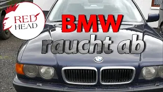 Comeback nach jahrelangen Stillstand BMW 740i E38 - Motorrettung 💪 bei Redhead