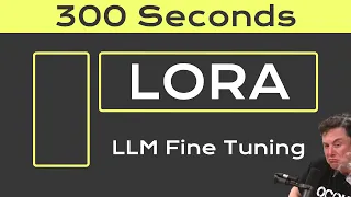 Efficient LLM FINE TUNING - LORA |  Visualized and Explained LORA