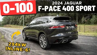 2024 Jaguar F-PACE 400 Sport review: 0-100 & POV test drive