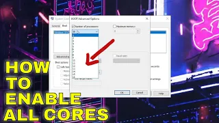 How To Enable All CPU Cores Windows 10 - Boost PC PERFORMANCE 2022