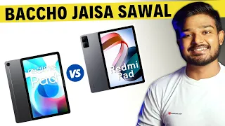 Redmi Pad Vs Realme Pad - Who Is Actually Winner ? | Best Tab Under 20000