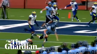 Villanova score bizarre touchdown in college football game