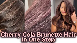 Cherry Cola Brunette Hair in One Step / 5BB 7BB 8BB 9BB LiftMeUP Bright, Midnight Love 6.