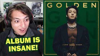 Jung Kook GOLDEN Album Reaction