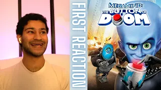 Watching Megamind: The Button Of Doom (2011) FOR THE FIRST TIME!! Shorts Reaction!