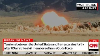 US Air Strikes Kill Members of Iran's Quds Force - Tensions Rise - War News Today - January 4, 2020