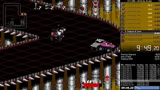 "Rock n' Roll Racing" (Sega Genesis): "VS Mode, Rookie" speedrun in 36:28 [WR]