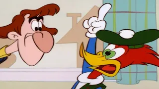 Woody annoys Ms. Meany | Woody Woodpecker