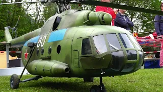 Mil Mi-8 RC Scale electric turbine Sound modul Model Transport and Fighter Helicopter Soviet Union