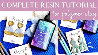 POLYMER CLAY RESIN | POLYMER CLAY AND RESIN | BEST UV RESIN FOR POLYMER CLAY | BEST RESIN FOR CLAY