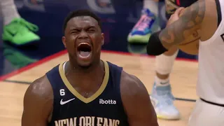 Zion Williamson scores 14 straight points for the Pelicans to seal the victory over the Timberwolves