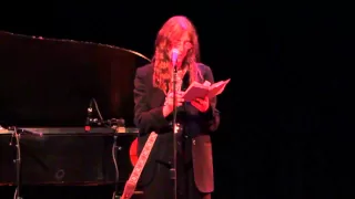 Patti Smith - The Tiger (by William Blake) (Performed at the Wadsworth Atheneum)