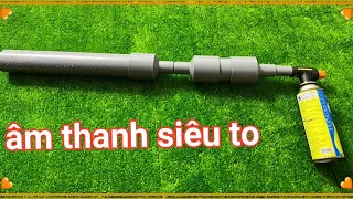 Có dụng cụ này chim sóc sẽ không dám đến phá vườn trái cây của bạn nữa - chế súng tạo âm thanh to