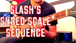 Slash's Shred Scale Sequence