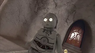 Encountering Nobot for the first time in lego star wars