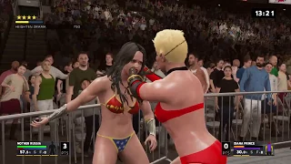 WWE 2K17 Mother Russia vs. Wonder Woman - Requested Ironman Match