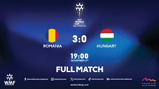 WMF World Cup 2023 I Day 9 I Romania - Hungary I Full match