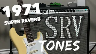 How close can I get to The Stevie Ray Vaughan Tone? 1971 Super Reverb