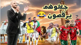 شاهد اللقطة الممنوعة من العرض في البرازيل || تيكي تاكا المنتخب المغربي ضد المنتخب البرازيلي